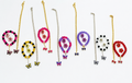 Handmade sets (chain, bracelets, earrings)